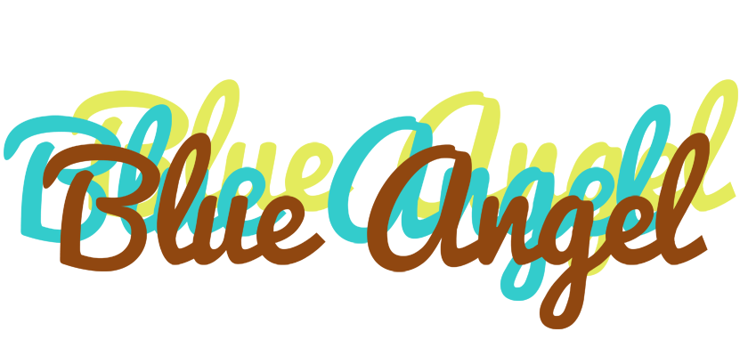 Blue Angel cupcake logo